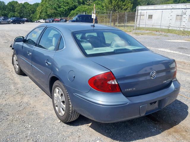 2G4WC582471168075 - 2007 BUICK LACROSSE C BLUE photo 3