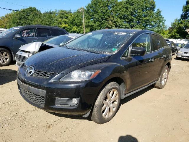 JM3ER293870142814 - 2007 MAZDA CX-7 BLACK photo 2