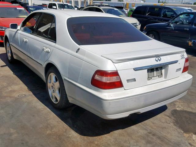 JNKBY31A2YM300202 - 2000 INFINITI Q45 BASE WHITE photo 3