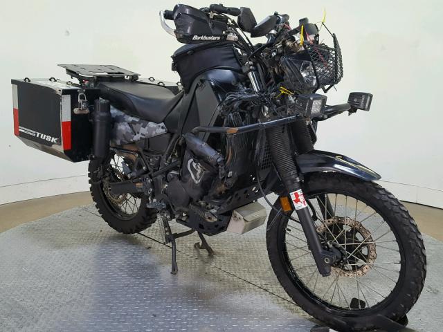 JKAKLEE1XJDA93339 - 2018 KAWASAKI KL650 E BLACK photo 2