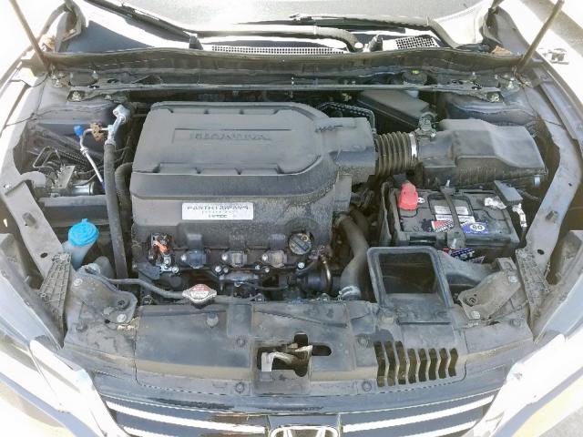 1HGCR3F81DA005453 - 2013 HONDA ACCORD EXL GRAY photo 7