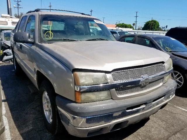 3GNEC12Z95G139066 - 2005 CHEVROLET AVALANCHE GRAY photo 1