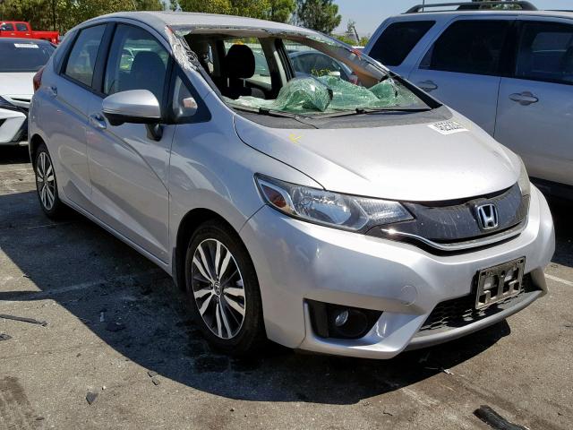 JHMGK5H75GS008759 - 2016 HONDA FIT EX SILVER photo 1