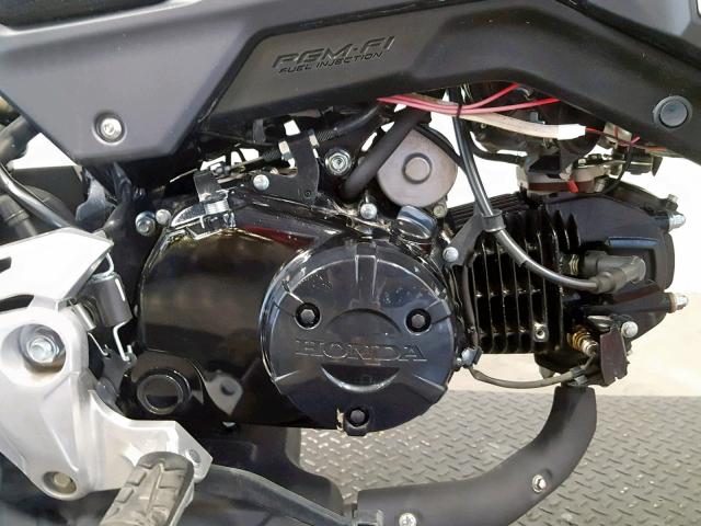 MLHJC7519J5011229 - 2018 HONDA GROM 125 GRAY photo 5