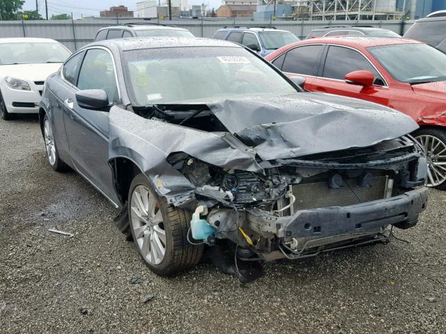 1HGCS22858A004462 - 2008 HONDA ACCORD EXL GRAY photo 1