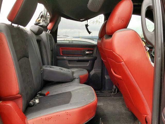 1C6RR7YT2GS224235 - 2016 RAM 1500 REBEL შავი ფოტო 6