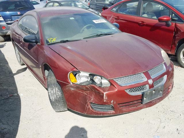 4B3AG42G13E210762 - 2003 DODGE STRATUS SE MAROON photo 1