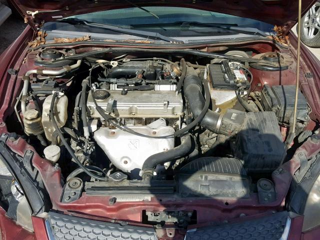 4B3AG42G13E210762 - 2003 DODGE STRATUS SE MAROON photo 7