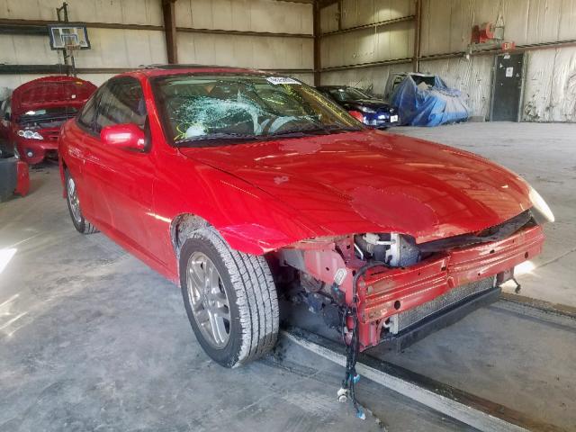 1G1JH12F447223460 - 2004 CHEVROLET CAVALIER L RED photo 1