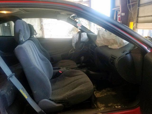 1G1JH12F447223460 - 2004 CHEVROLET CAVALIER L RED photo 5