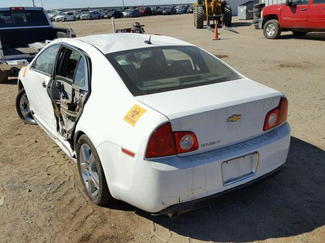 1G1ZD5E72BF314160 - 2011 CHEVROLET MALIBU 2LT WHITE photo 3