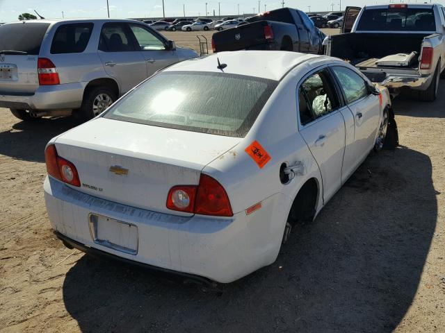 1G1ZD5E72BF314160 - 2011 CHEVROLET MALIBU 2LT WHITE photo 4