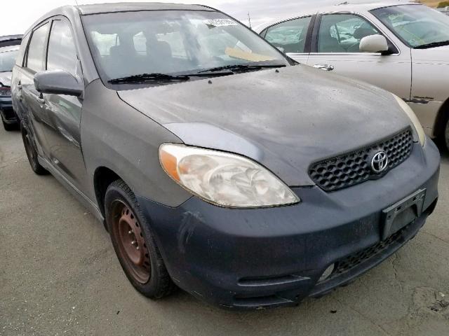 2T1KR32E74C210793 - 2004 TOYOTA MATRIX GRAY photo 1