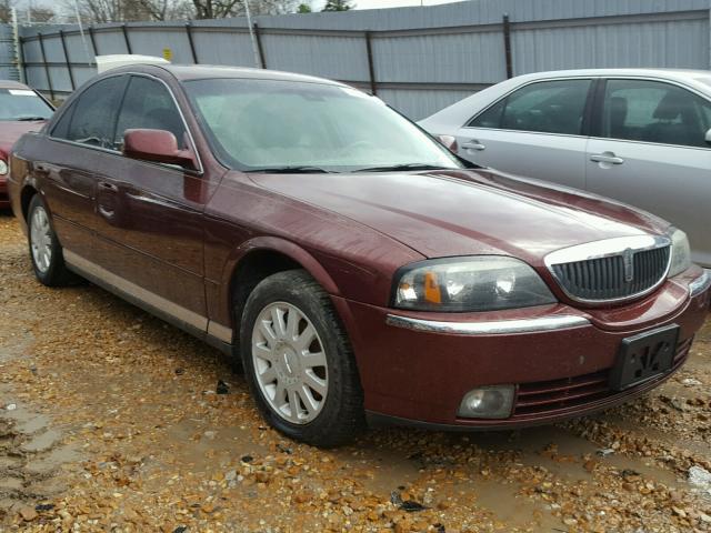 1LNHM86SX4Y673170 - 2004 LINCOLN LS MAROON photo 1