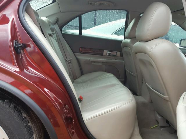 1LNHM86SX4Y673170 - 2004 LINCOLN LS MAROON photo 6
