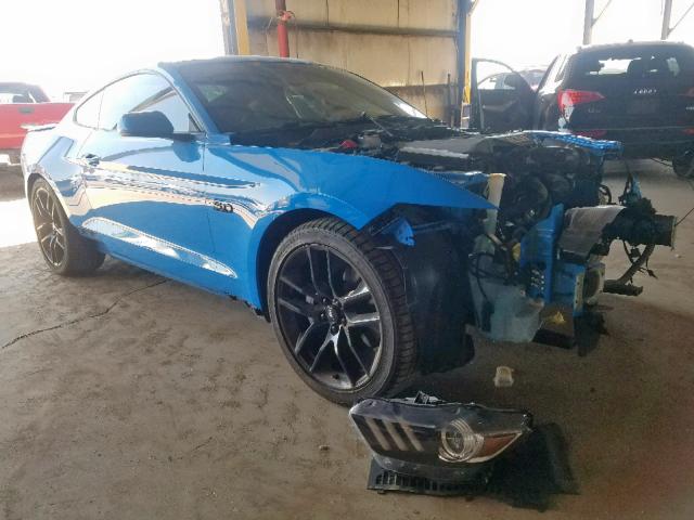 1FA6P8CF6H5210742 - 2017 FORD MUSTANG GT BLUE photo 1
