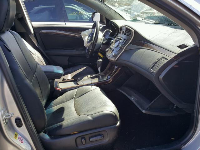 4T1BK3DB9CU450254 - 2012 TOYOTA AVALON BAS GRAY photo 5