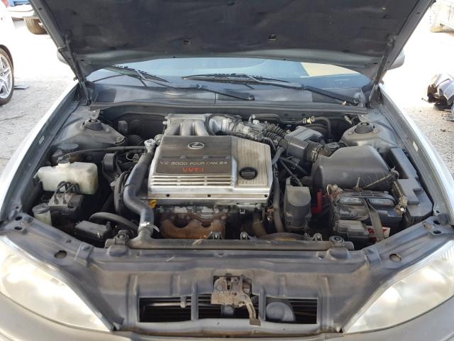 JT8BF28G510337719 - 2001 LEXUS ES 300 GRAY photo 7