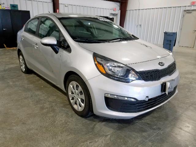 KNADM4A39H6108208 - 2017 KIA RIO LX SILVER photo 1