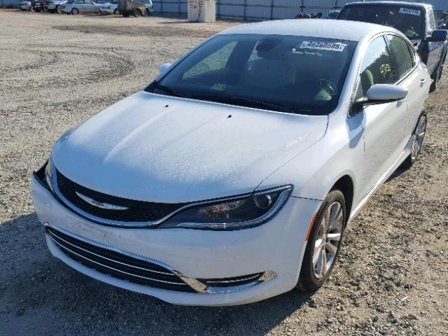 1C3CCCAB2FN564044 - 2015 CHRYSLER 200 LIMITE WHITE photo 2