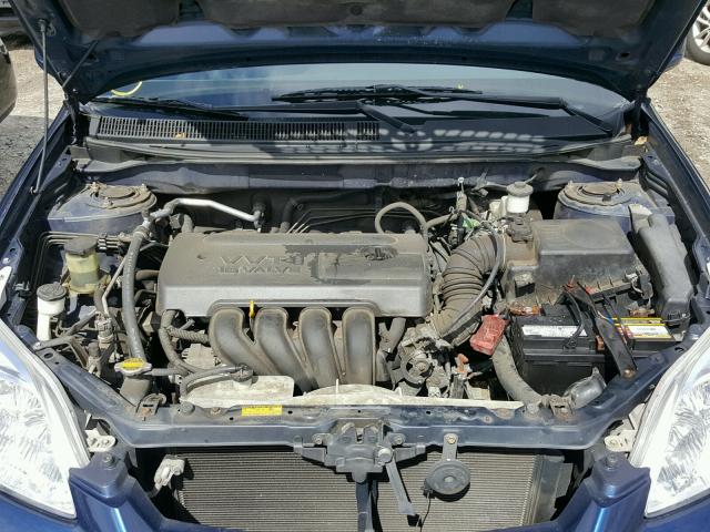 2T1LR32E25C345721 - 2005 TOYOTA COROLLA MA BLUE photo 7