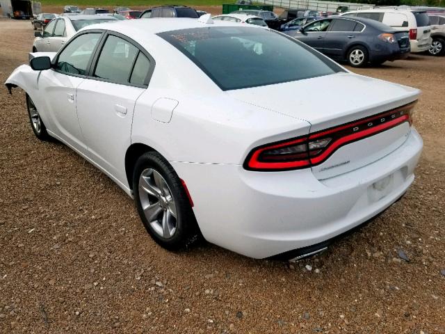 2C3CDXHGXGH227475 - 2016 DODGE CHARGER SX WHITE photo 3