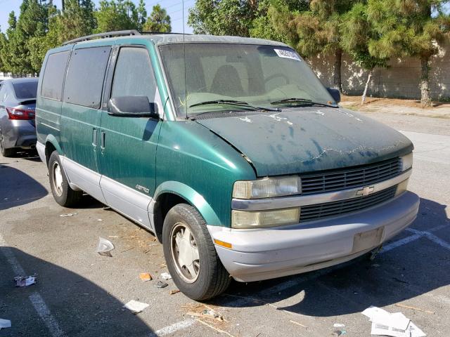 1GNDM19WXYB209868 - 2000 CHEVROLET ASTRO GREEN photo 1