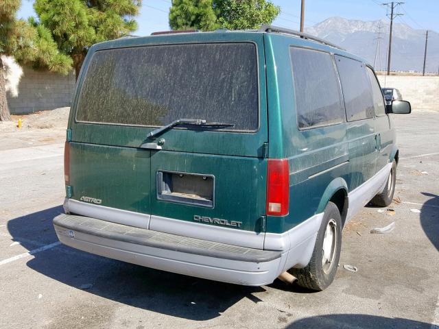 1GNDM19WXYB209868 - 2000 CHEVROLET ASTRO GREEN photo 4