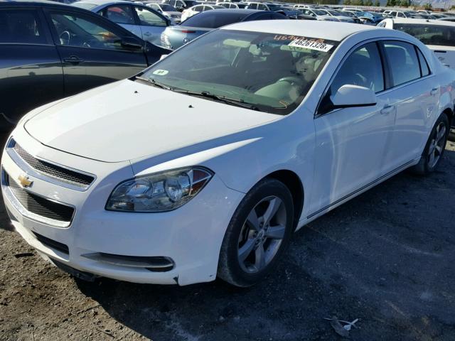 1G1ZC5EU5BF246459 - 2011 CHEVROLET MALIBU 1LT თეთრი ფოტო 2