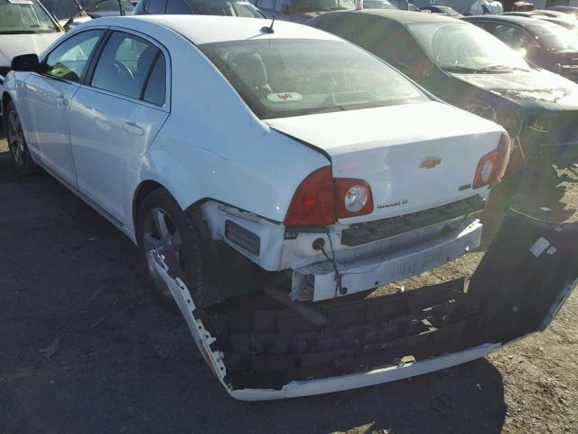 1G1ZC5EU5BF246459 - 2011 CHEVROLET MALIBU 1LT თეთრი ფოტო 3