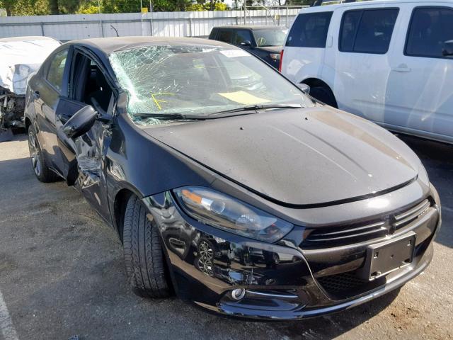 1C3CDFBB4ED791365 - 2014 DODGE DART SXT BLACK photo 1