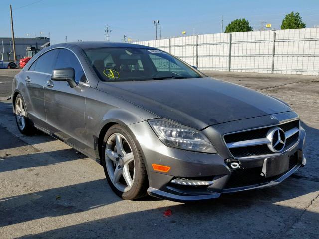 WDDLJ7DB3CA022464 - 2012 MERCEDES-BENZ CLS 550 GRAY photo 1