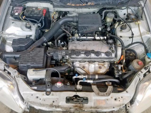 2HGEJ6615YH537753 - 2000 HONDA CIVIC BASE Gümüş foto 7