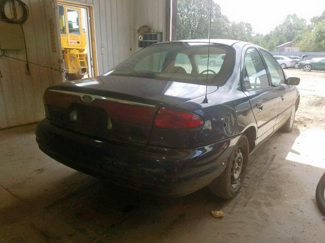 1FAFP653XXK201064 - 1999 FORD CONTOUR LX BLUE photo 4