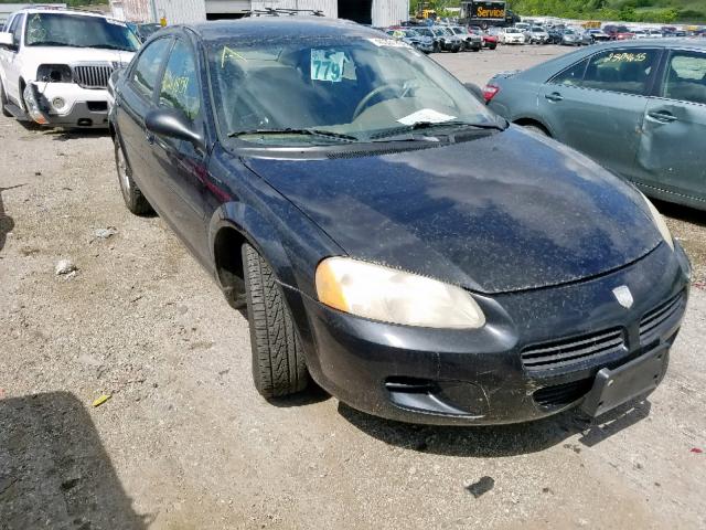 1B3EL46X23N528480 - 2003 DODGE STRATUS SE BLACK photo 1