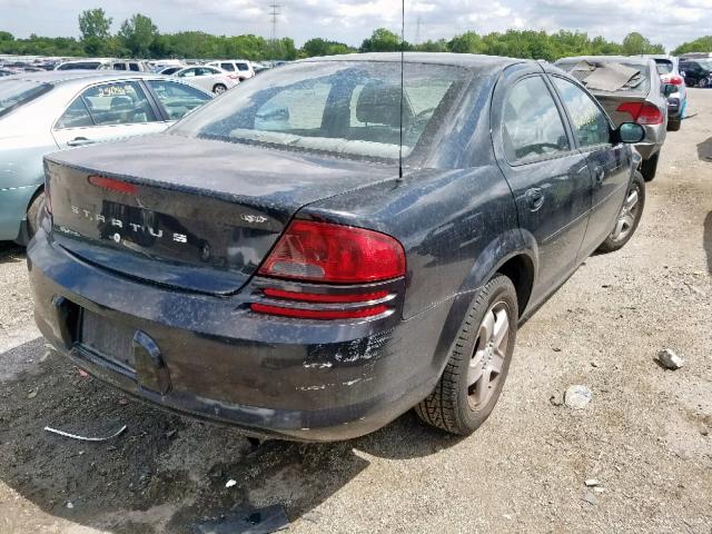 1B3EL46X23N528480 - 2003 DODGE STRATUS SE BLACK photo 4