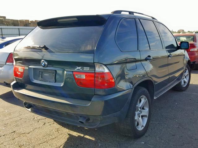 5UXFA13534LU42164 - 2004 BMW X5 3.0I CHARCOAL photo 4