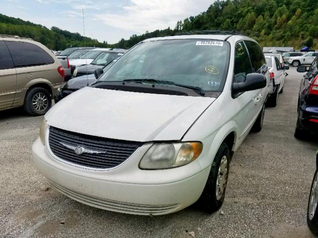 2C4GP24R23R340789 - 2003 CHRYSLER TOWN & COU WHITE photo 2