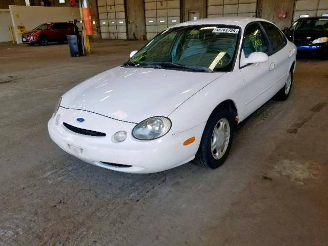 1FALP52U0TG249955 - 1996 FORD TAURUS GL WHITE photo 2