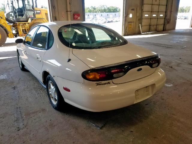 1FALP52U0TG249955 - 1996 FORD TAURUS GL WHITE photo 3