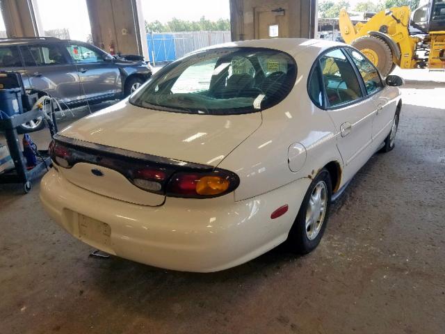 1FALP52U0TG249955 - 1996 FORD TAURUS GL WHITE photo 4