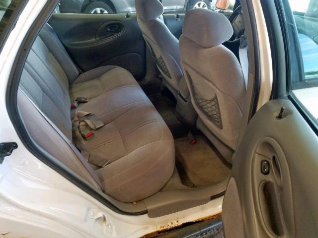 1FALP52U0TG249955 - 1996 FORD TAURUS GL WHITE photo 6