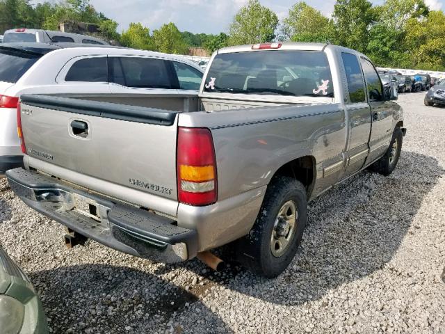 2GCEC19T111249364 - 2001 CHEVROLET SILVERADO GRAY photo 4