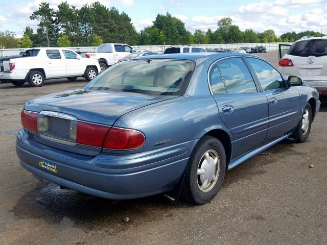 1G4HP54K2Y4186891 - 2000 BUICK LESABRE CU BLUE photo 4