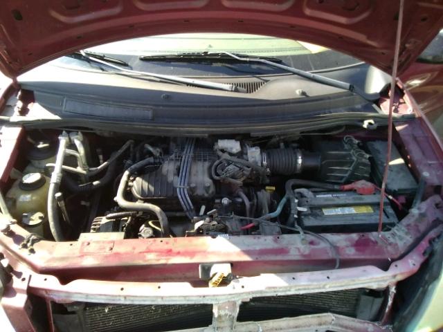 2FMZA52205BA77727 - 2005 FORD FREESTAR S RED photo 7