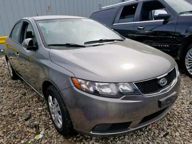 KNAFU4A2XA5881958 - 2010 KIA FORTE EX GRAY photo 1