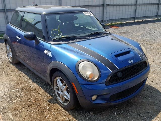 WMWMF73517TT83906 - 2007 MINI COOPER S BLUE photo 1