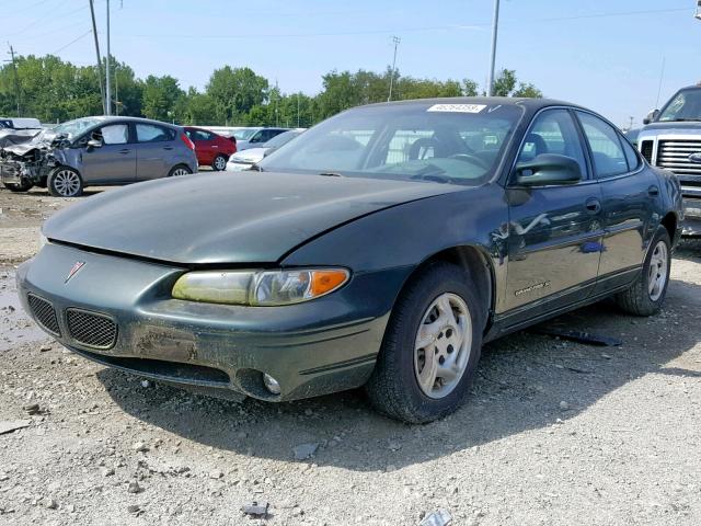 1G2WJ52J1YF127315 - 2000 PONTIAC GRAND PRIX GREEN photo 2
