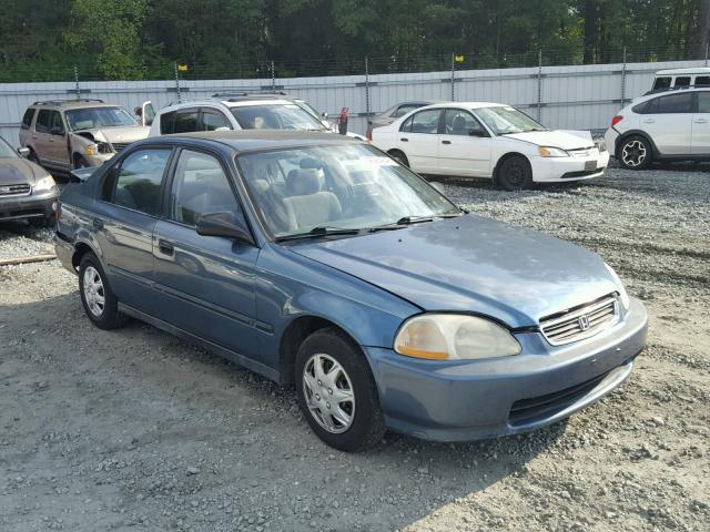 1HGEJ6626TL016156 - 1996 HONDA CIVIC DX BLUE photo 1