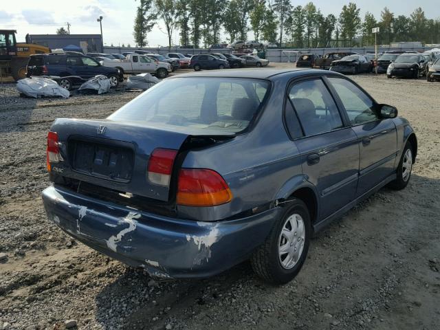 1HGEJ6626TL016156 - 1996 HONDA CIVIC DX BLUE photo 4